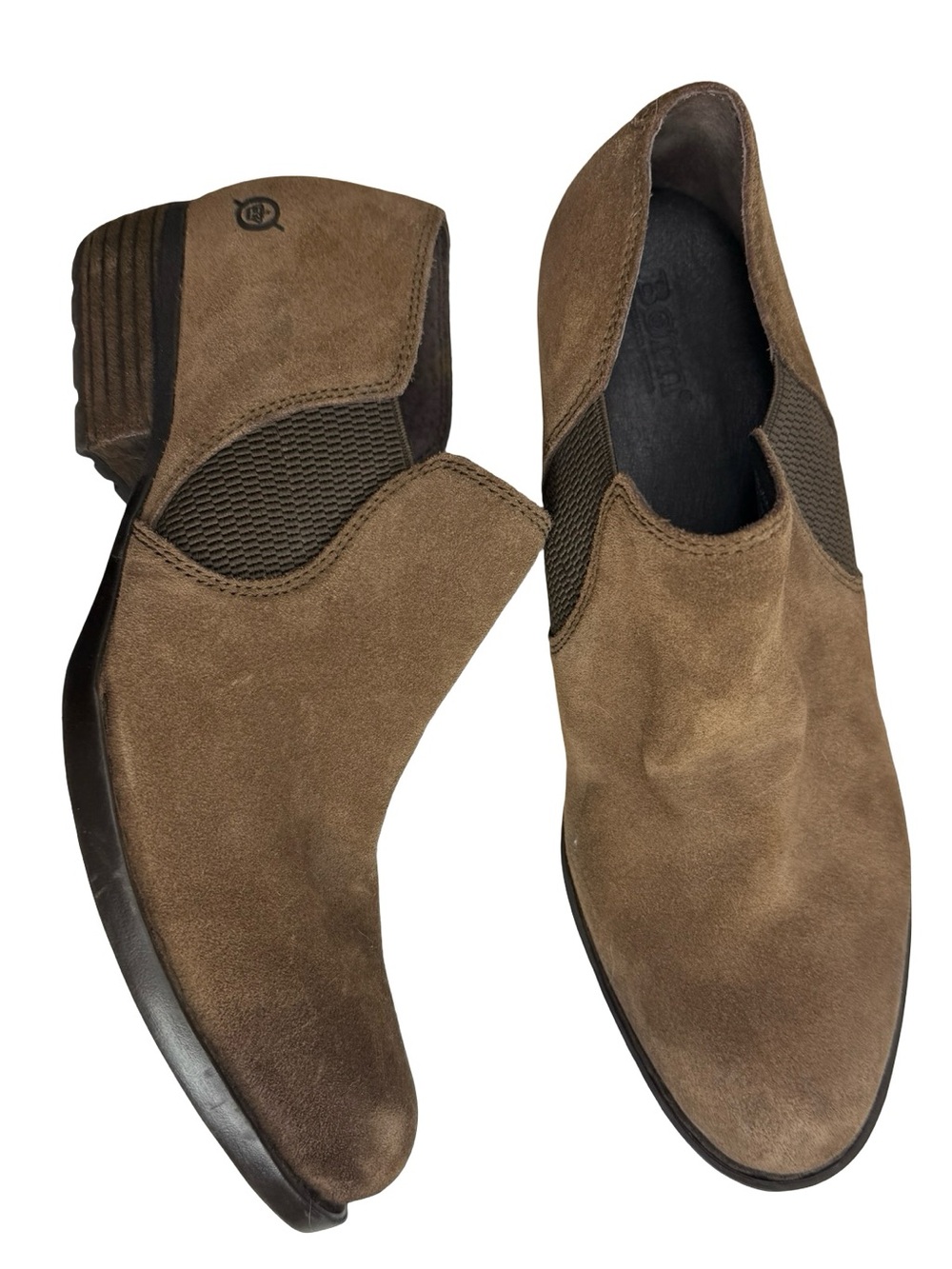 Børn Dallia Distressed Suede Chelsea Ankle Boots 10